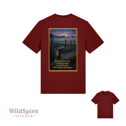 WildSpirit Testament – Badger Culling (Colour Edition) Unisex Tee