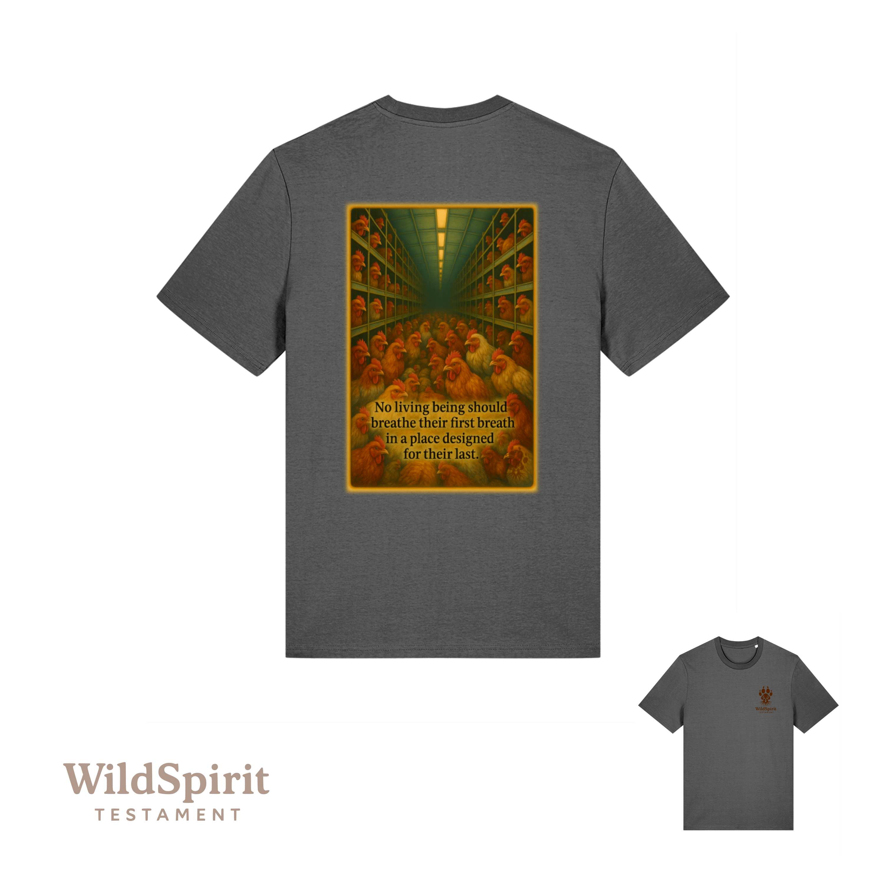 WildSpirit Testament – Poultry Farming (Colour Edition) Unisex Tee