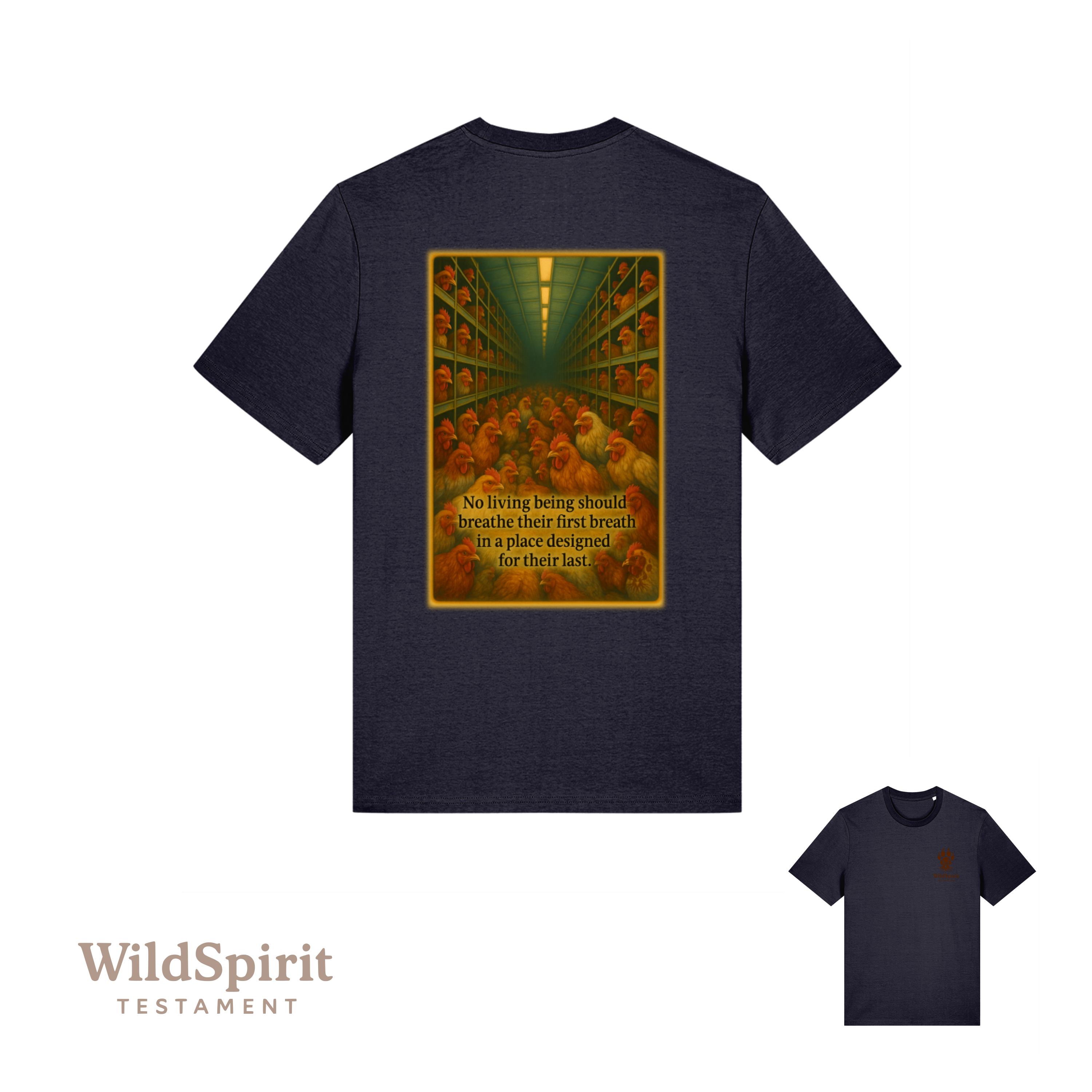 WildSpirit Testament – Poultry Farming (Colour Edition) Unisex Tee