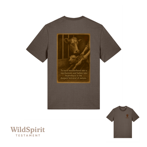 WildSpirit Testament - Dairy Industry (Vintage Sepia) Unisex Tee
