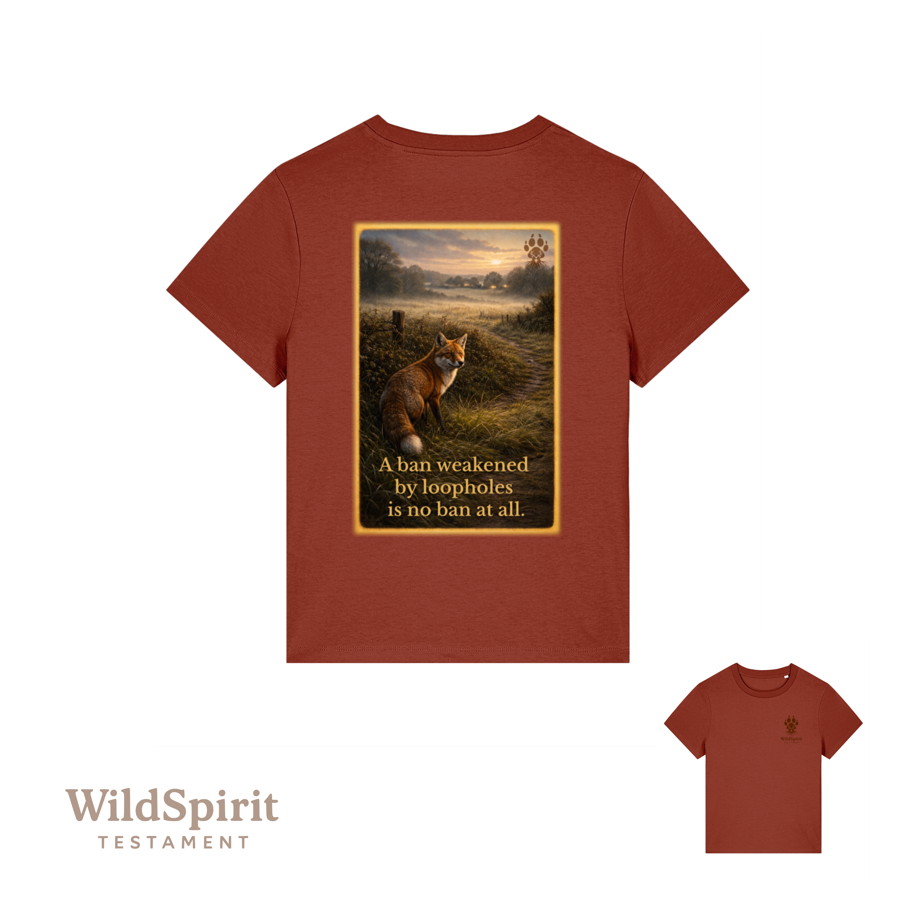 WildSpirit Testament – Fox Hunting (Colour Edition) Women’s Tee