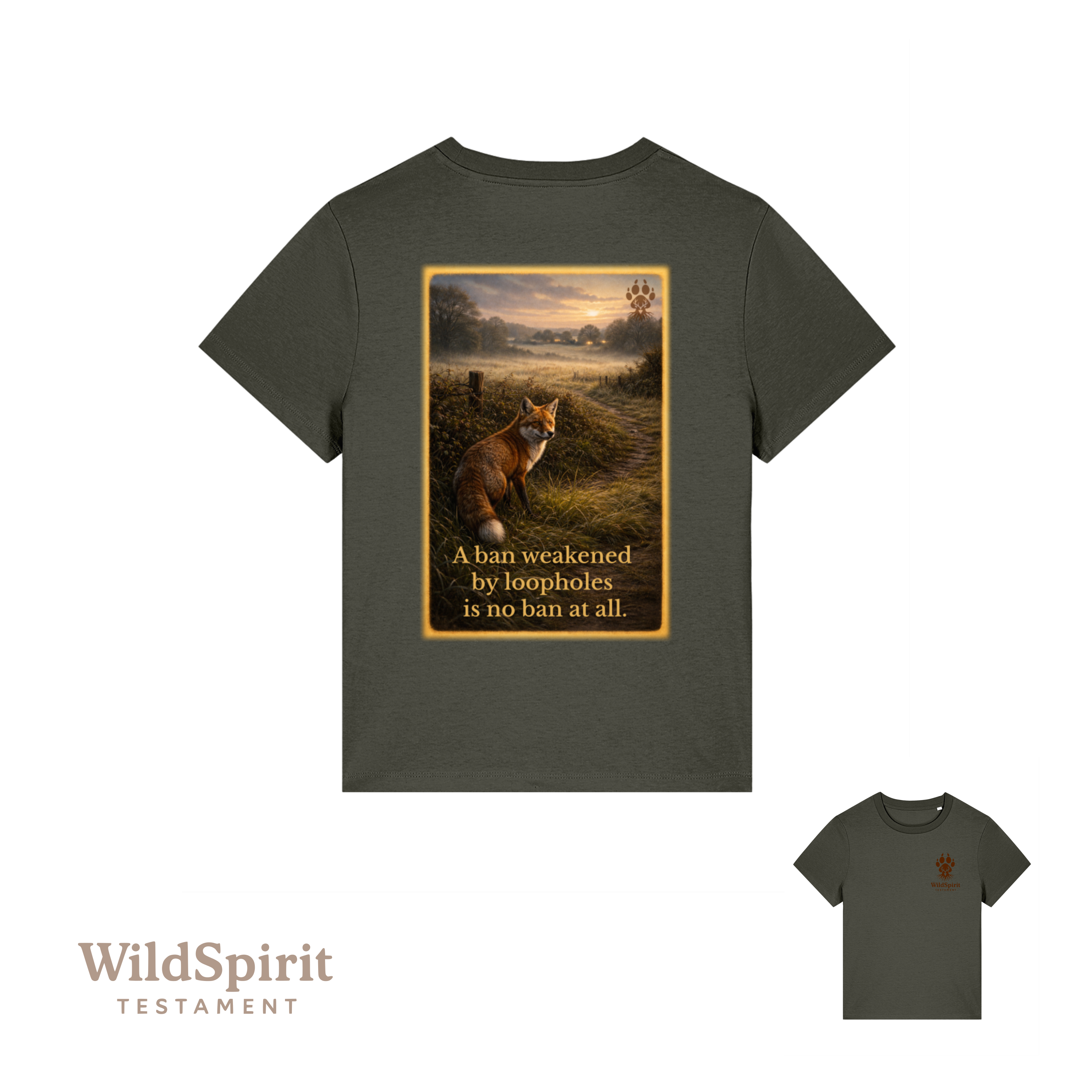 WildSpirit Testament – Fox Hunting (Colour Edition) Women’s Tee