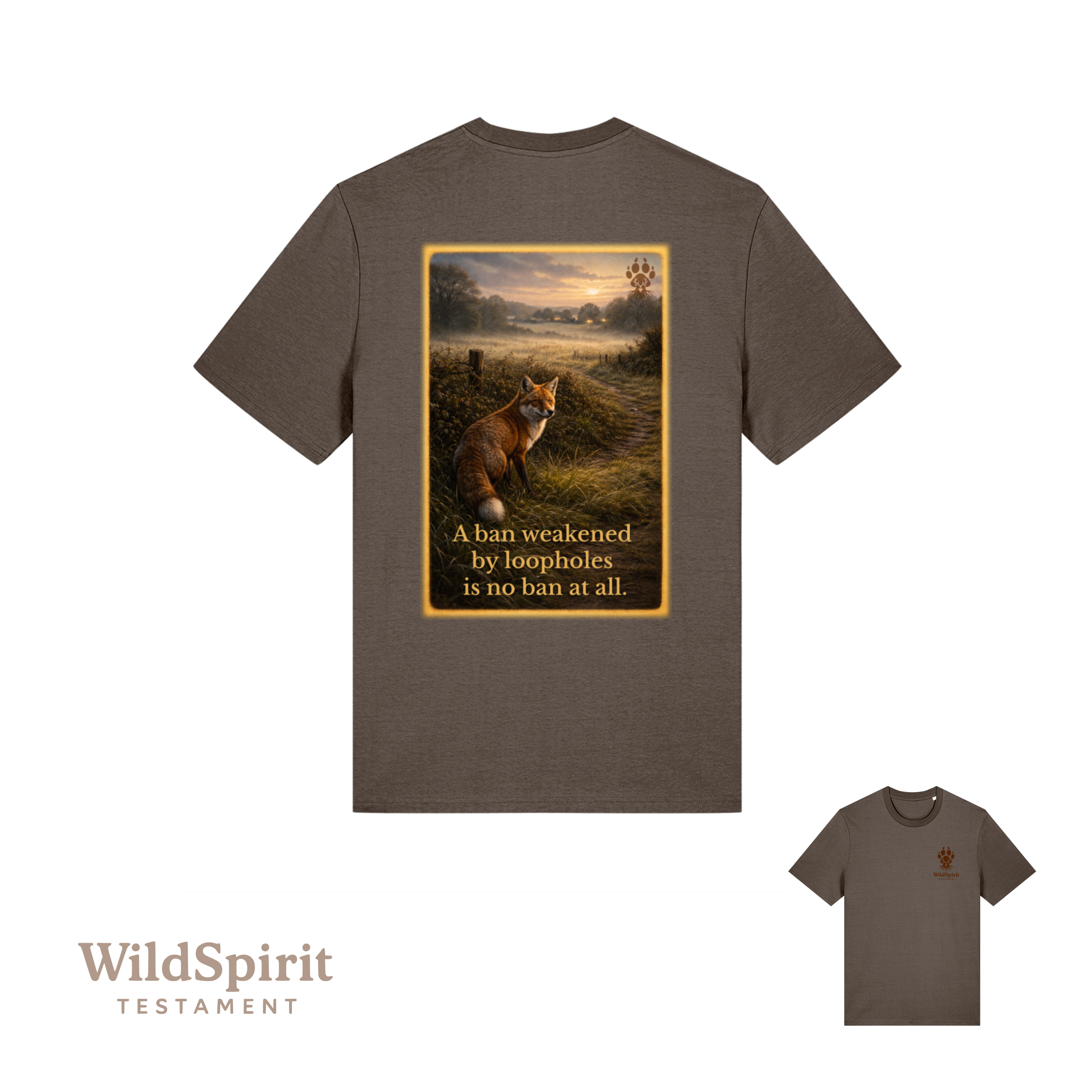 WildSpirit Testament – Fox Hunting (Colour Edition) Unisex Tee