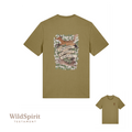 WildSpirit Testament – Fox & Hare Hunting (Shrubsy Art Edition) Unisex Tee